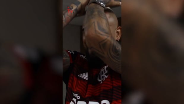 Behind the scenes: Vidal attends Flamengo’s win at Maracanã